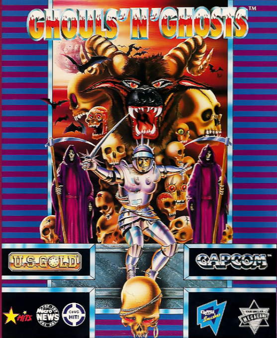Ghouls 'n' Ghosts box art