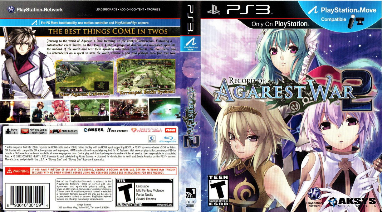 Agarest Senki 2 — box-texture (US)