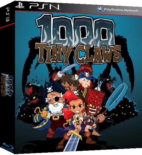 1000 Tiny Claws — box-3D (WOR)