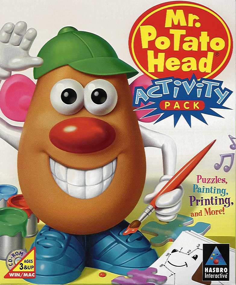 Mr. Potato Head Activity Pack box art