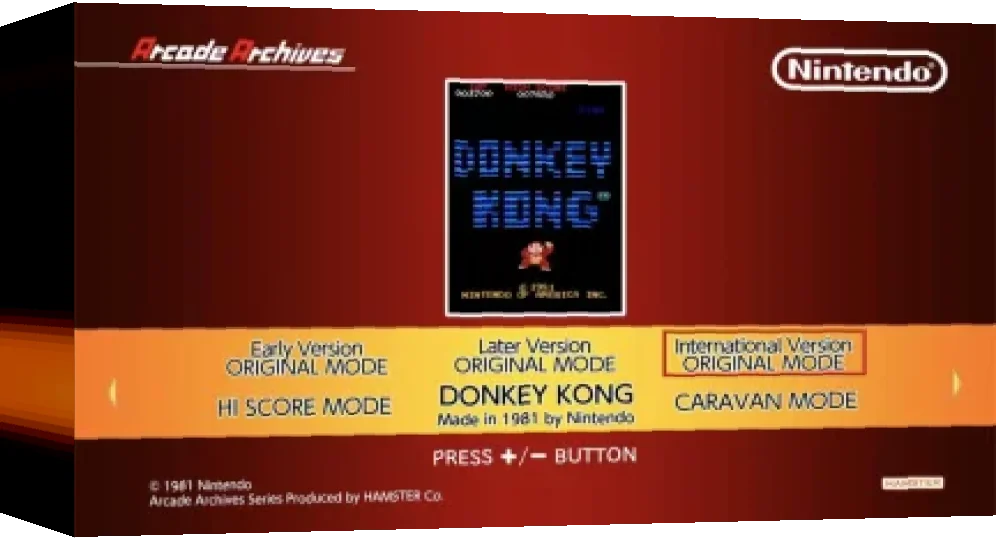 Arcade Archives Donkey Kong — box-3D (WOR)