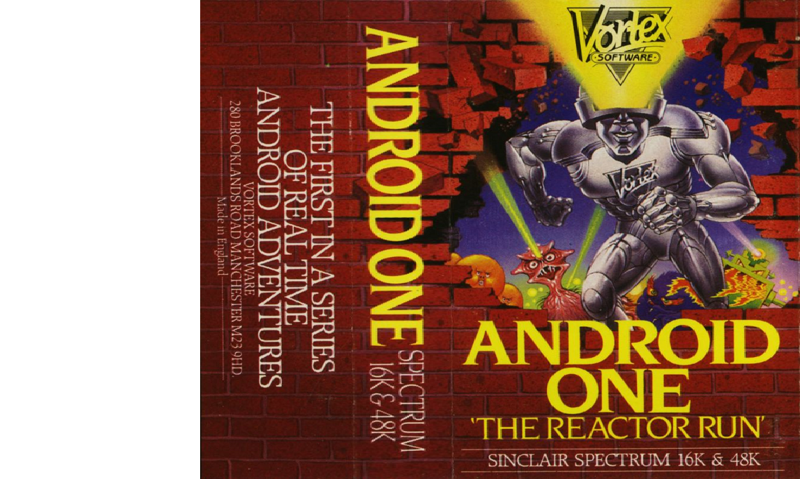 Android One - The Reactor Run — box-texture (EU)