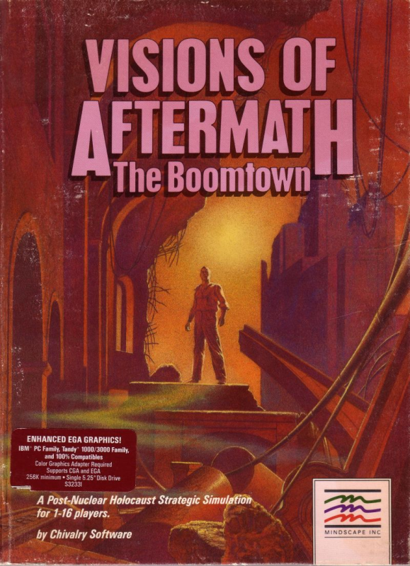 Visions Of Aftermath - The Boomtown box art