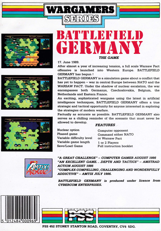 Battlefield Germany — box-2D-back (EU)