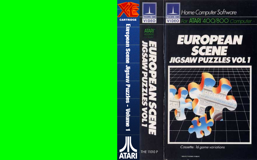 European Scene Jigsaw Puzzles - Volume 1 — box-texture (WOR)