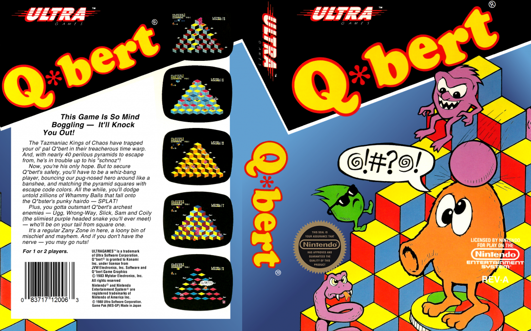 Q-bert — box-texture (US)