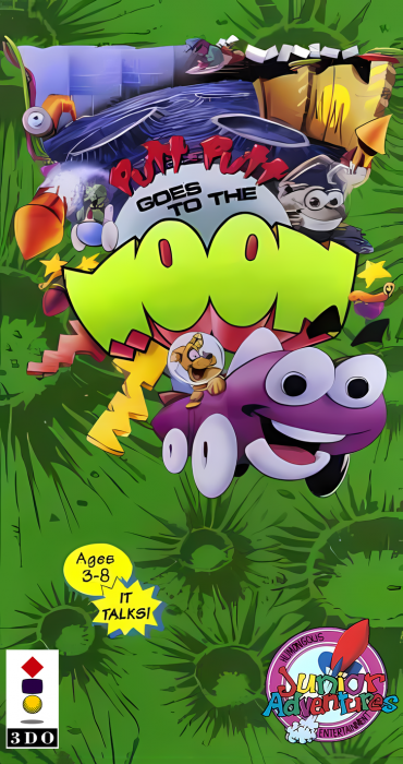 Putt-Putt Goes to the Moon box art