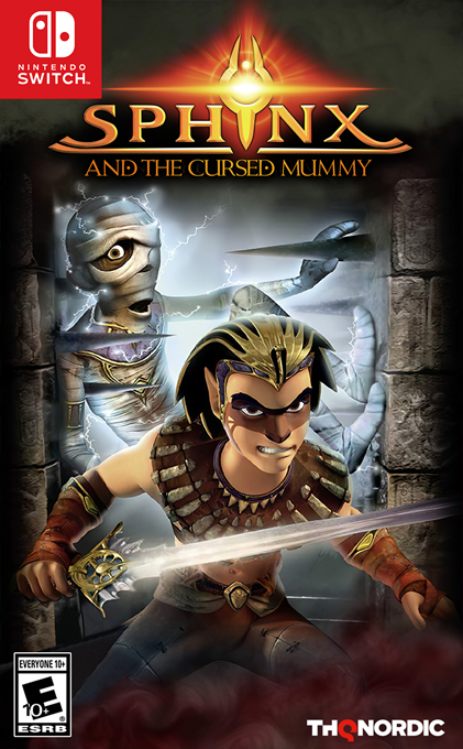 Sphinx And The Cursed Mummy box art
