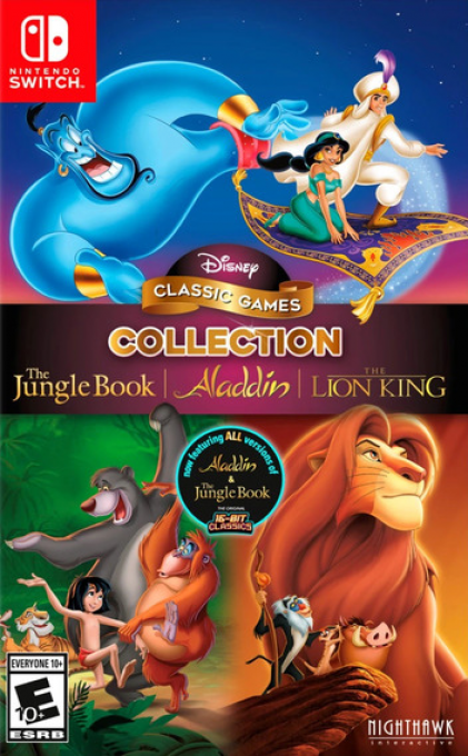 Disney Classic Games Collection - The Jungle Book, Aladdin and The Lion King box art