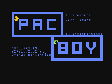 Pac Boy — sstitle (WOR)