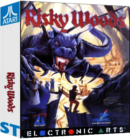 Risky Woods — box-3D (EU)
