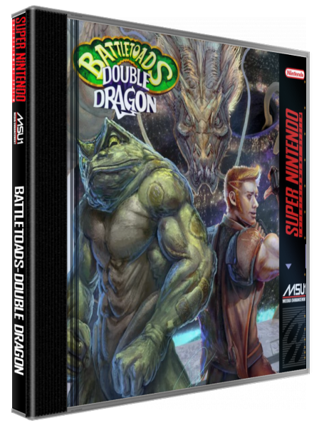 Battletoads & Double Dragon — box-3D (US)