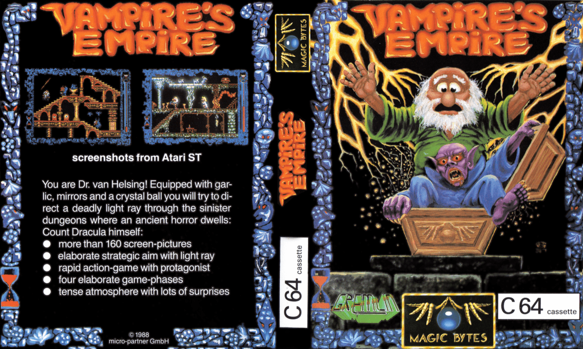 Vampire's Empire — box-texture (EU)