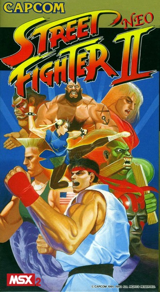 Street Fighter II Neo : The World Warrior box art