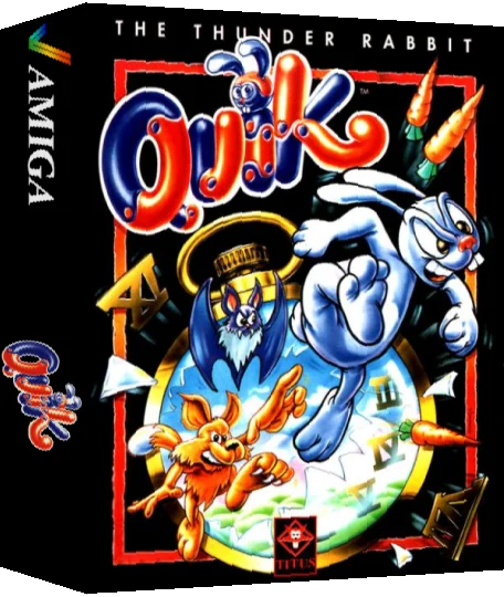 Quik - The Thunder Rabbit — box-3D (EU)