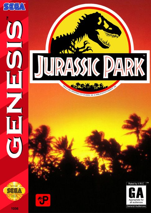 Jurassic Park box art