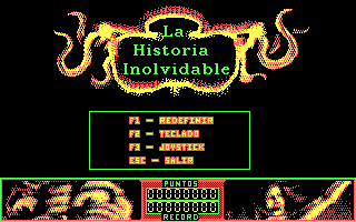 Historia Inolvidable, La — sstitle (SP)
