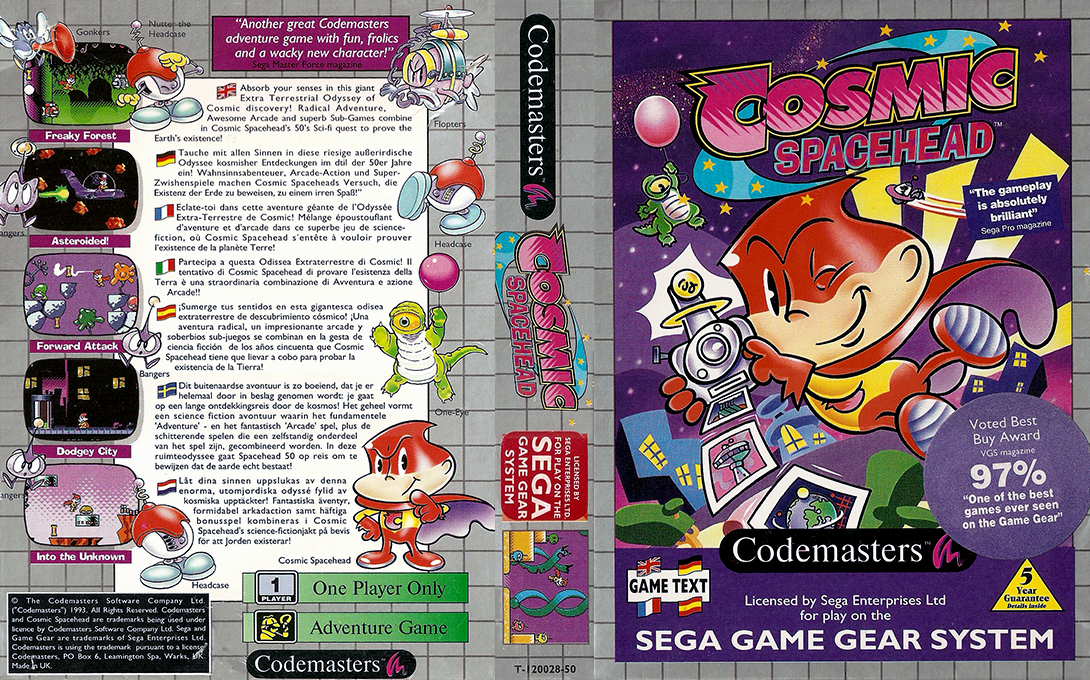 Cosmic Spacehead — box-texture (EU)