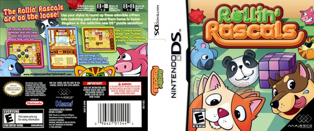 Rollin' Rascals — box-texture (US)