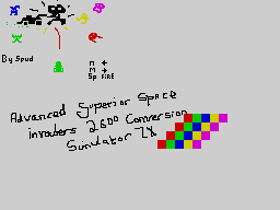 Advanced Superior Space Invaders 2600 Conversion Simulator ZX — sstitle (WOR)