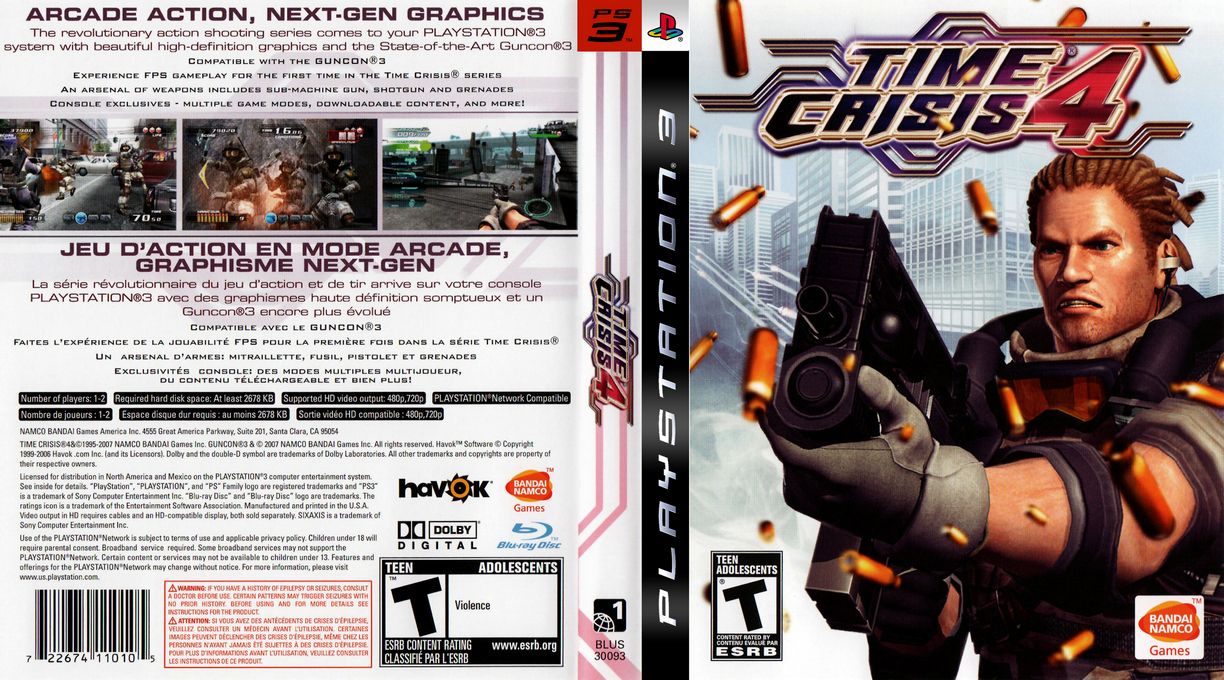 Time Crisis 4 — box-texture (CA)