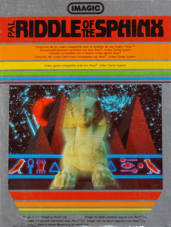 Riddle Of The Sphinx — box-2D (EU)