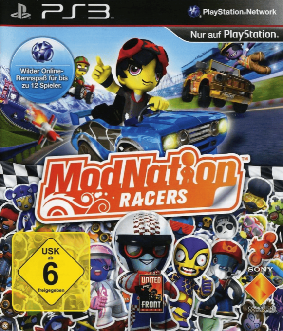 ModNation Racers — box-2D (DE)