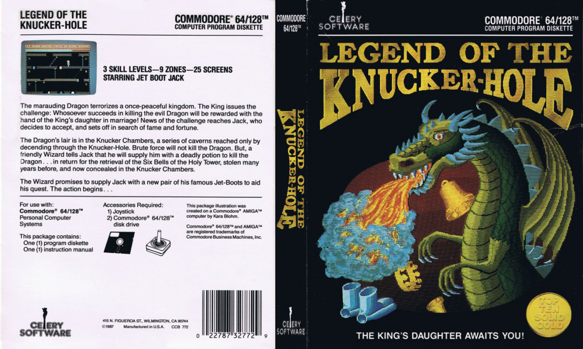 The Legend of the Knucker-Hole — box-texture (US)