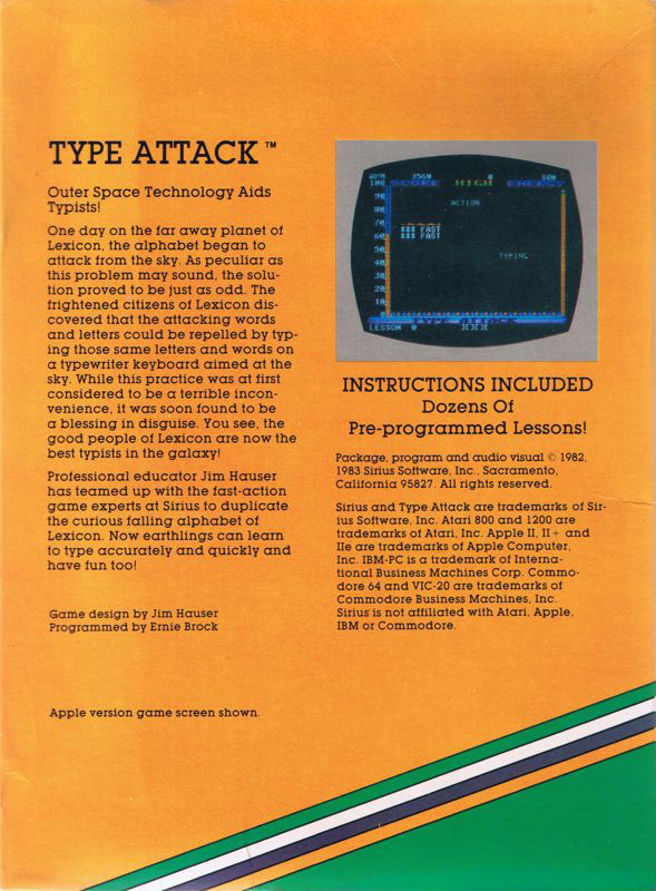 Type Attack — box-2D-back (US)