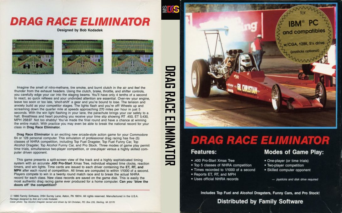Drag Race Eliminator — box-texture (US)