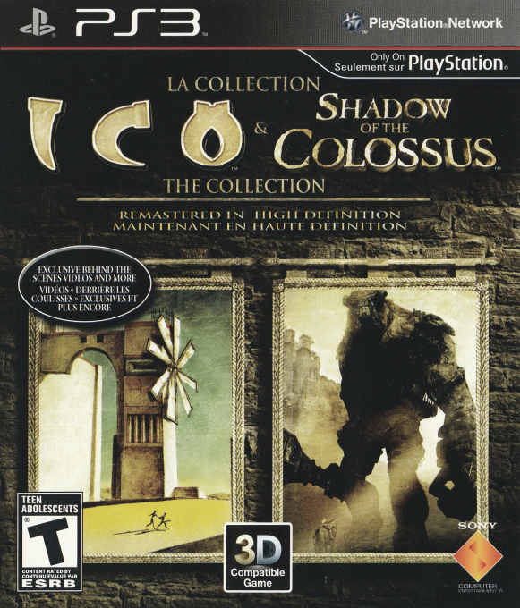 Classics Hd - Ico And Shadow Of The Colossus — box-2D (CA)