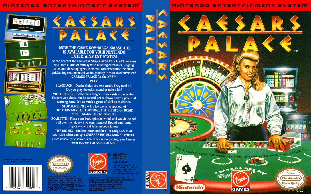 Caesars Palace — box-texture (US)