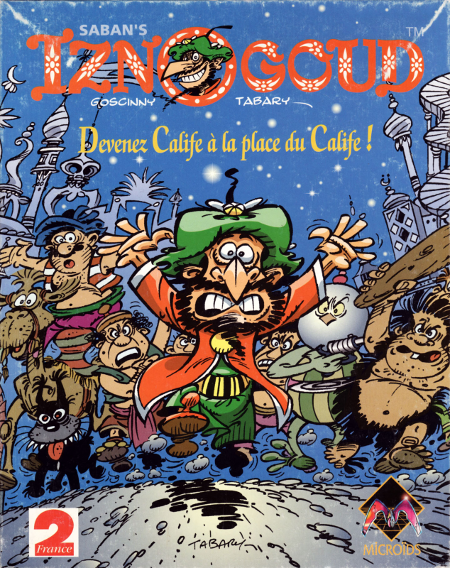 Saban's Iznogoud box art