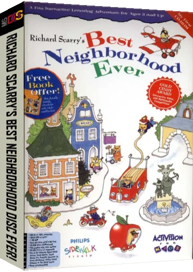 Richard Scarry's Best Neighborhood Disc Ever! — box-3D (US)