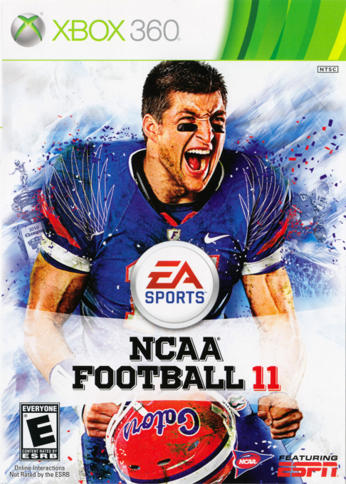 NCAA Football 11 box art