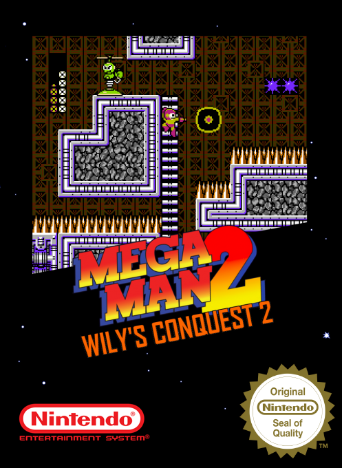 MegaMan II : Wily's Conquest 2 box art