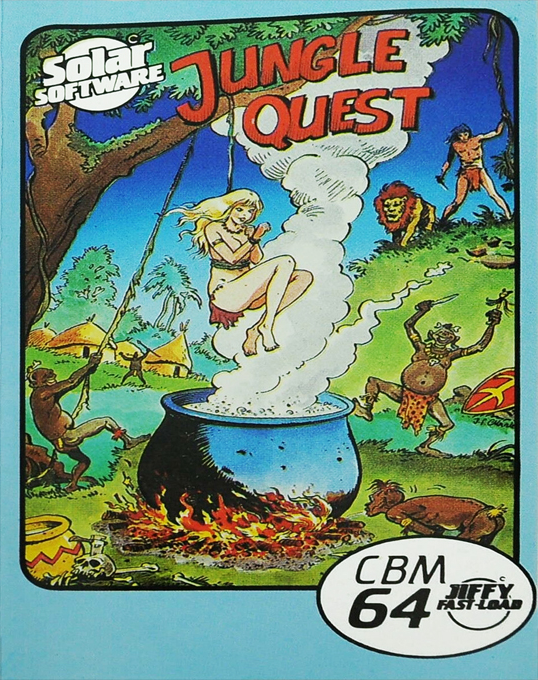 Jungle Quest — box-2D (UK)