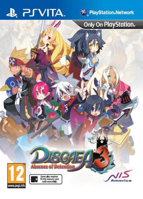Disgaea 3 - Absence of Detention — box-2D (EU)