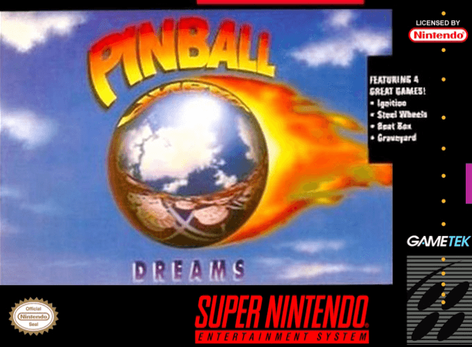 Pinball Dreams box art