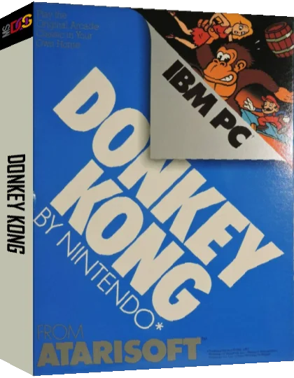 Donkey Kong — box-3D (US)