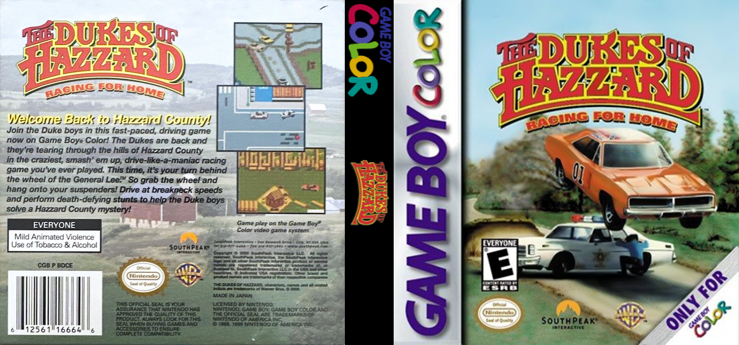 The Dukes of Hazzard : Racing for Home — box-texture (US)