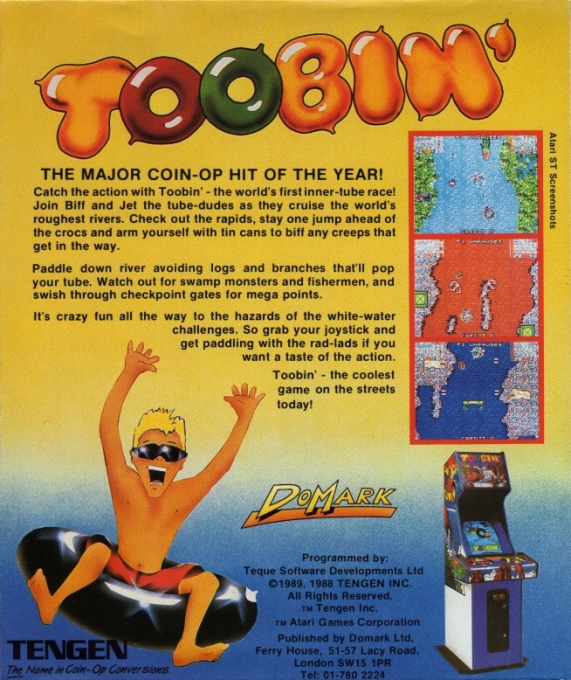Toobin' — box-2D-back (EU)
