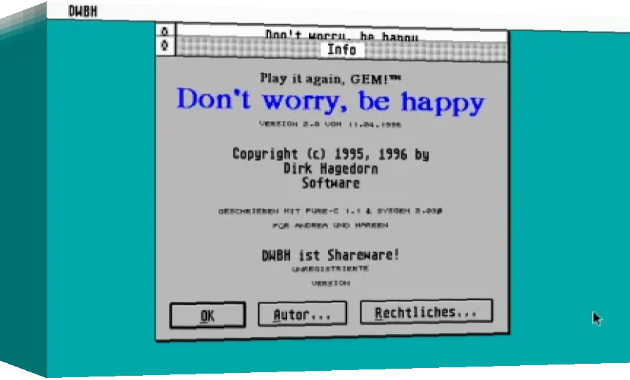 Don't Worry, Be Happy — box-3D (WOR)