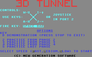 3D Tunnel — sstitle (WOR)
