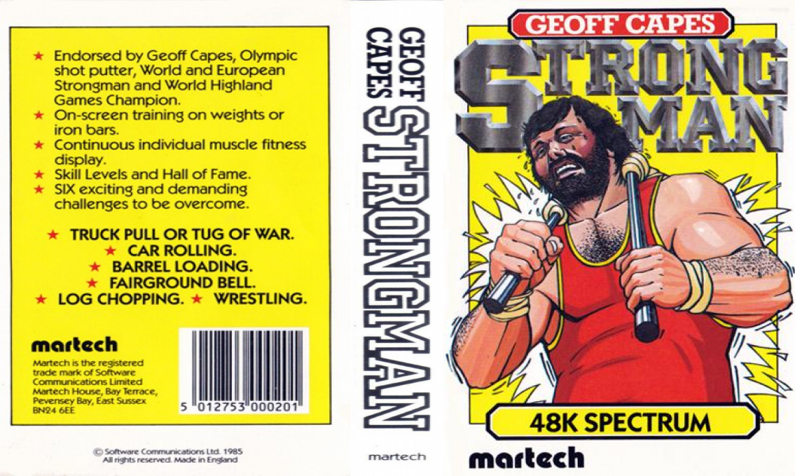 Geoff Capes Strongman — box-texture (EU)