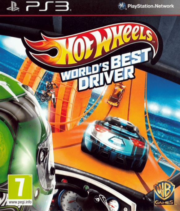 Hot Wheels - World's Best Driver — box-2D (EU)