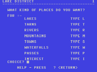 Lake District — ss (WOR)