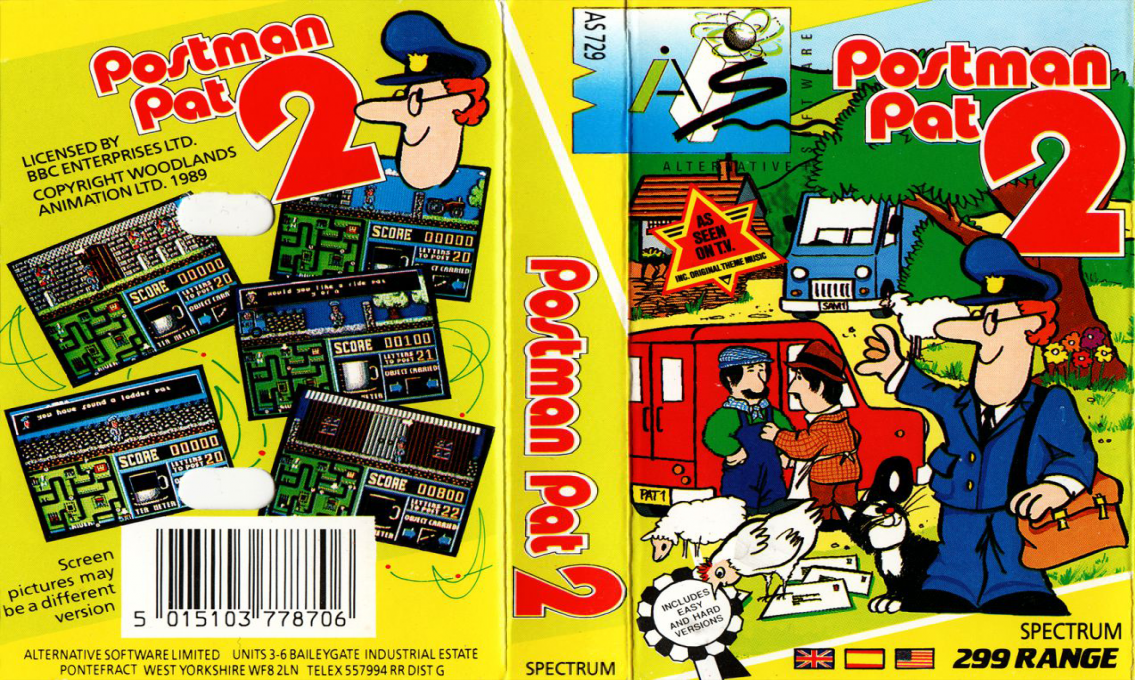 Postman Pat 2 — box-texture (EU)
