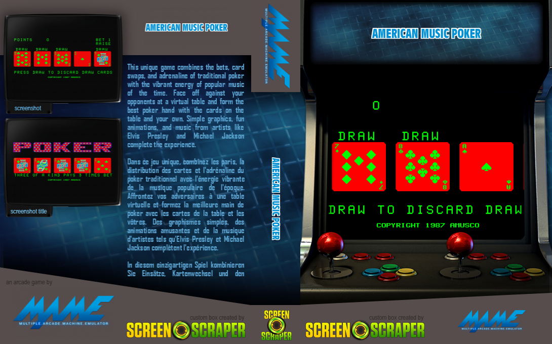 American Music Poker — box-texture (SS)