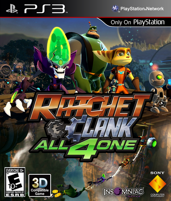 Ratchet & Clank - All 4 One box art